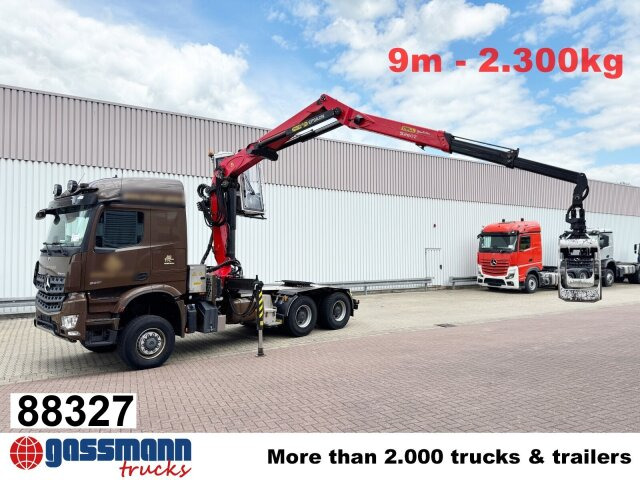 Mercedes-Benz Arocs 3351 LS 6x6, Grounder, MirrorCam, Navi, - Nyergesvontató: 1 kép. Mercedes-Benz Arocs 3351 LS 6x6, Grounder, MirrorCam, Navi, - Nyergesvontató: 1 kép.