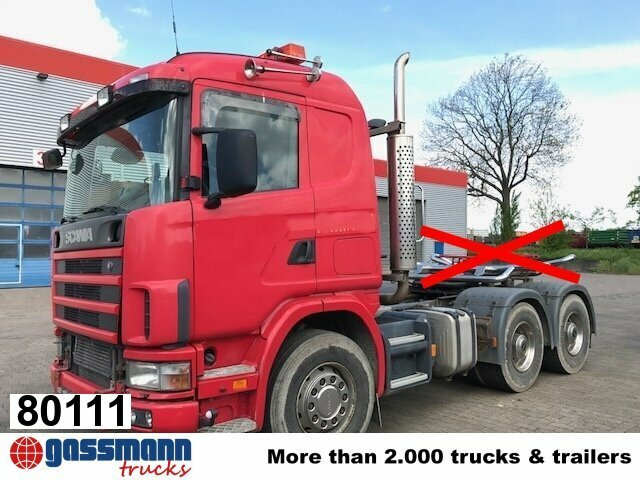 Scania R164 GA6x4NZ 480, Retarder, Hydraulik - Nyergesvontató: 1 kép. Scania R164 GA6x4NZ 480, Retarder, Hydraulik - Nyergesvontató: 1 kép.