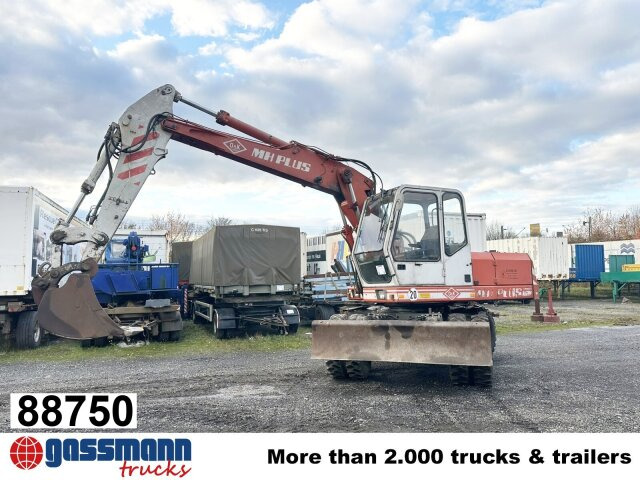 O & K Mobilbagger MH 4 PLUS/PL - Gumikerekes kotró: 1 kép. O & K Mobilbagger MH 4 PLUS/PL - Gumikerekes kotró: 1 kép.