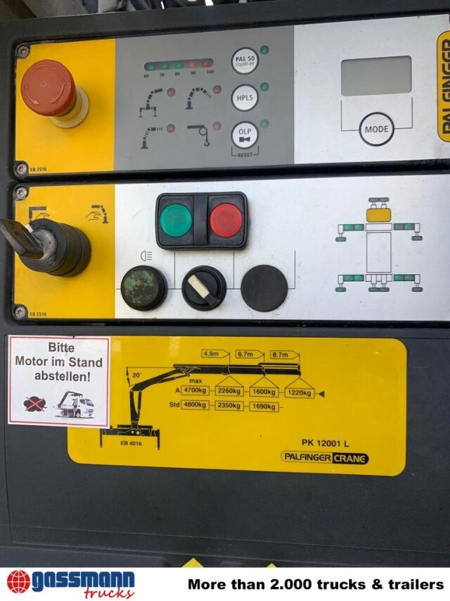 Palfinger PK 12001 L, 8.7m - 1.220 kg, Hochstand, - Rakodódaru - Teherautó: 5 kép. Palfinger PK 12001 L, 8.7m - 1.220 kg, Hochstand, - Rakodódaru - Teherautó: 5 kép.