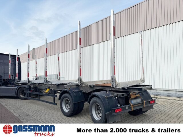 ROHR RSK/30IV Holzauflieger, Lenkachse, Verzinkt - Rönkszállító félpótkocsi: 5 kép. ROHR RSK/30IV Holzauflieger, Lenkachse, Verzinkt - Rönkszállító félpótkocsi: 5 kép.