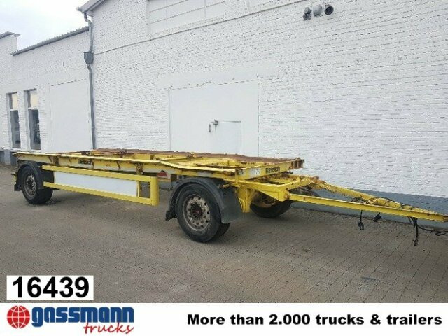 Reisch Abrollanhänger REA-18EL, bis 7 m - Multiliftes/ Konténerszállító pótkocsi: 1 kép. Reisch Abrollanhänger REA-18EL, bis 7 m - Multiliftes/ Konténerszállító pótkocsi: 1 kép.