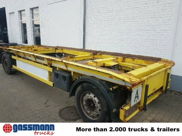 Reisch Abrollanhänger REA-18EL, bis 7 m - Multiliftes/ Konténerszállító pótkocsi: 3 kép. Reisch Abrollanhänger REA-18EL, bis 7 m - Multiliftes/ Konténerszállító pótkocsi: 3 kép.