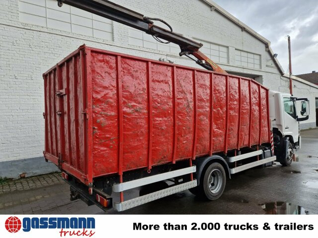 Renault D 180.75 4x2 mit Kran Palfinger PK6001 - Platós teherautó, Darus autó: 5 kép. Renault D 180.75 4x2 mit Kran Palfinger PK6001 - Platós teherautó, Darus autó: 5 kép.