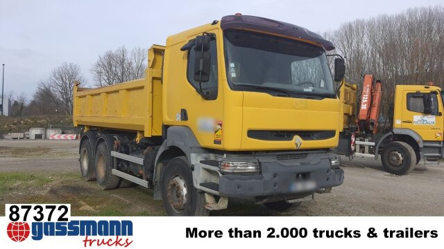 Renault Kerax 380.26 6x4, Bordmatik links - Billenőplatós teherautó: 1 kép. Renault Kerax 380.26 6x4, Bordmatik links - Billenőplatós teherautó: 1 kép.