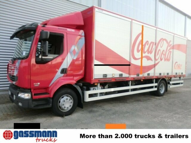 Renault Midlum 220 DXi 4x2 - Italszállító teherautó: 4 kép. Renault Midlum 220 DXi 4x2 - Italszállító teherautó: 4 kép.