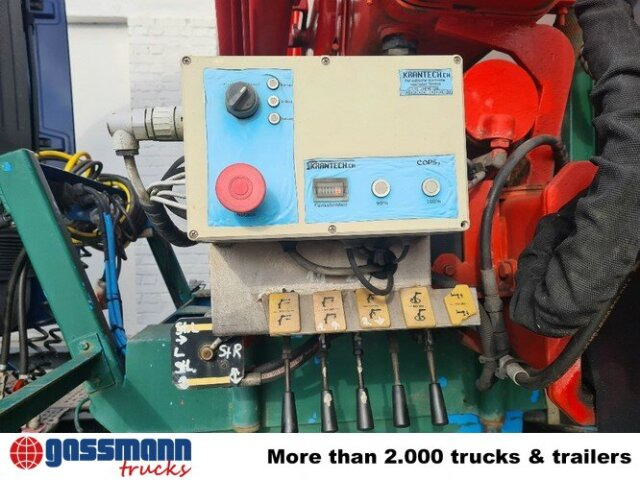 SCHELLING 504 H 22 mit Kran Ferrari 708, 7m/t - Platós félpótkocsi: 5 kép. SCHELLING 504 H 22 mit Kran Ferrari 708, 7m/t - Platós félpótkocsi: 5 kép.