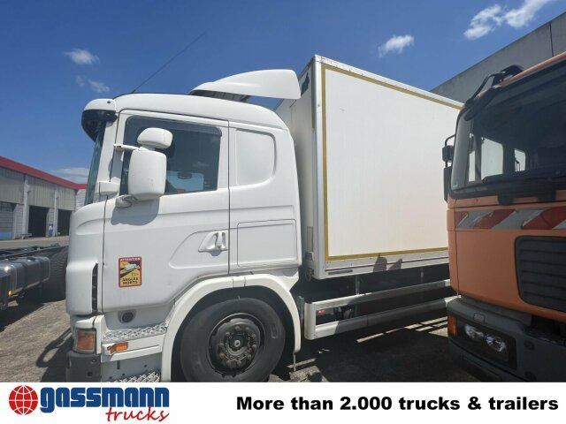 Scania G420 6x2, Liftachse, Hiab LBW, Motor defekt! - Dobozos felépítményű teherautó: 2 kép. Scania G420 6x2, Liftachse, Hiab LBW, Motor defekt! - Dobozos felépítményű teherautó: 2 kép.
