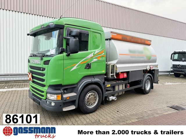Scania R450 4x2, Retarder, ADR, Rohr Tank, ca. 14400l - Tartályos teherautó: 1 kép. Scania R450 4x2, Retarder, ADR, Rohr Tank, ca. 14400l - Tartályos teherautó: 1 kép.