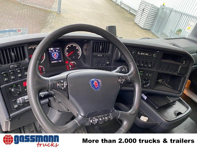 Scania R450 LB 6x2-4 Getränkekoffer, Retarder, - Dobozos felépítményű teherautó: 5 kép. Scania R450 LB 6x2-4 Getränkekoffer, Retarder, - Dobozos felépítményű teherautó: 5 kép.