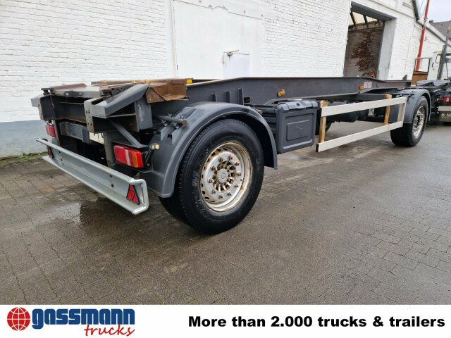 Schmitz Cargobull ACF 18 S, Schlittenabroller bis 7 m Beh. - Multiliftes/ Konténerszállító pótkocsi: 4 kép. Schmitz Cargobull ACF 18 S, Schlittenabroller bis 7 m Beh. - Multiliftes/ Konténerszállító pótkocsi: 4 kép.