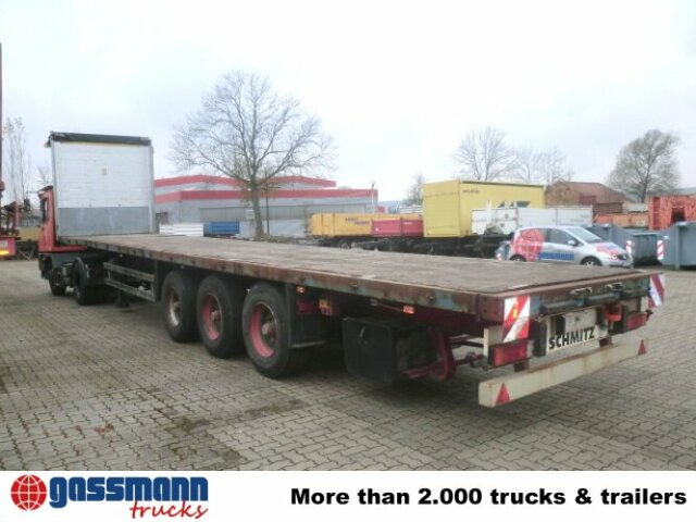 Schmitz Cargobull S 01 - Platós félpótkocsi: 3 kép. Schmitz Cargobull S 01 - Platós félpótkocsi: 3 kép.