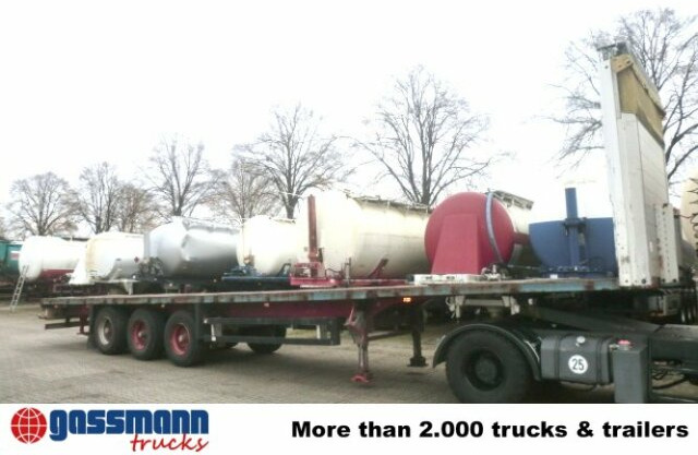 Schmitz Cargobull S 01 - Platós félpótkocsi: 2 kép. Schmitz Cargobull S 01 - Platós félpótkocsi: 2 kép.