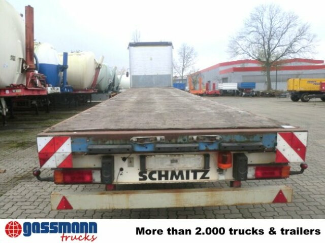 Schmitz Cargobull S 01 - Platós félpótkocsi: 4 kép. Schmitz Cargobull S 01 - Platós félpótkocsi: 4 kép.