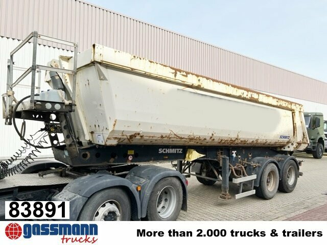 Schmitz Cargobull SKI 18 SL 7.2, Liftachse, Stahlmulde ca. 24m³ - Félpótkocsi billenőplatós: 1 kép. Schmitz Cargobull SKI 18 SL 7.2, Liftachse, Stahlmulde ca. 24m³ - Félpótkocsi billenőplatós: 1 kép.
