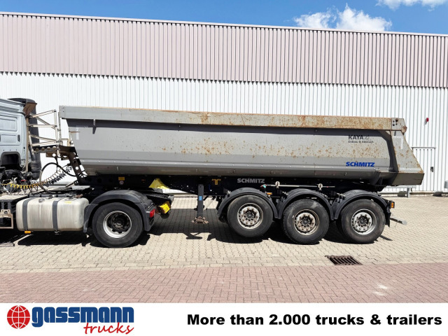 Schmitz Cargobull SKI 24 SL 7.2, Stahlmulde ca. 24m³, Liftachse - Félpótkocsi billenőplatós: 4 kép. Schmitz Cargobull SKI 24 SL 7.2, Stahlmulde ca. 24m³, Liftachse - Félpótkocsi billenőplatós: 4 kép.