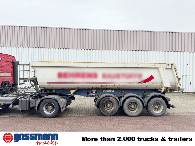 Schmitz Cargobull SKI 24 SL 7.2, Stahlmulde ca. 24m³, Liftachse - Félpótkocsi billenőplatós: 3 kép. Schmitz Cargobull SKI 24 SL 7.2, Stahlmulde ca. 24m³, Liftachse - Félpótkocsi billenőplatós: 3 kép.