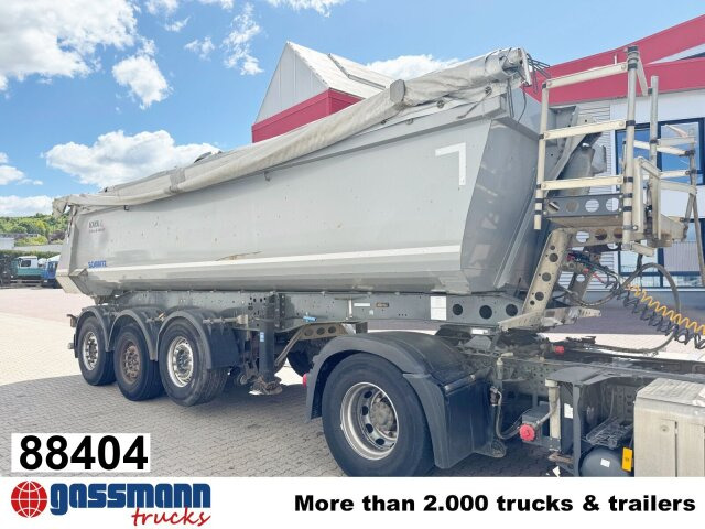 Schmitz Cargobull SKI 24 SL 7.2, Stahlmulde ca. 24m³, Liftachse - Félpótkocsi billenőplatós: 1 kép. Schmitz Cargobull SKI 24 SL 7.2, Stahlmulde ca. 24m³, Liftachse - Félpótkocsi billenőplatós: 1 kép.