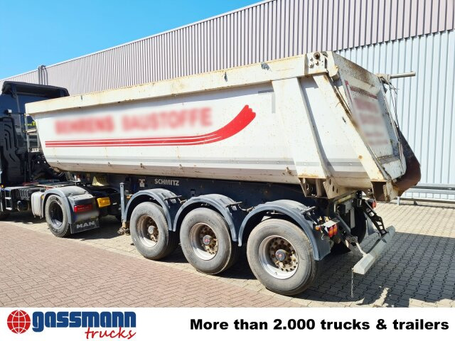 Schmitz Cargobull SKI 24 SL 7.2, Stahlmulde ca. 25m³, Liftachse - Félpótkocsi billenőplatós: 4 kép. Schmitz Cargobull SKI 24 SL 7.2, Stahlmulde ca. 25m³, Liftachse - Félpótkocsi billenőplatós: 4 kép.