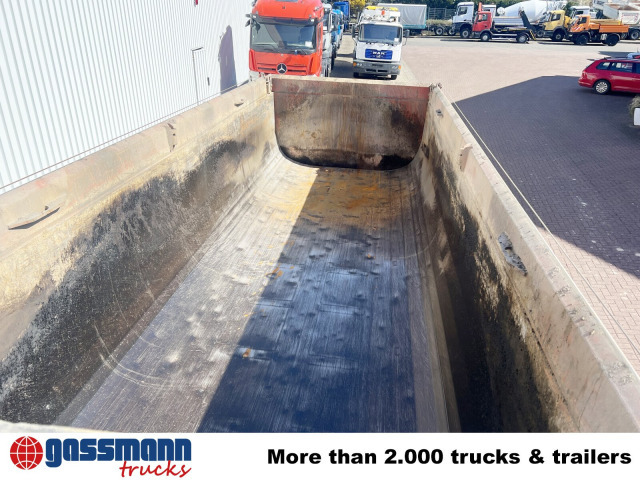 Schmitz Cargobull SKI 24 SL 7.2, Thermo-Stahlmulde ca. 24m³, - Félpótkocsi billenőplatós: 4 kép. Schmitz Cargobull SKI 24 SL 7.2, Thermo-Stahlmulde ca. 24m³, - Félpótkocsi billenőplatós: 4 kép.