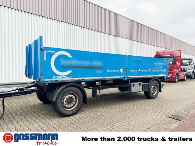 Schwarzmüller T-Serie, TOP-Zustand - Platós pótkocsi: 4 kép. Schwarzmüller T-Serie, TOP-Zustand - Platós pótkocsi: 4 kép.