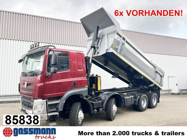 Tatra Phoenix 8x8, Stahlmulde ca. 22m³, hydr. - Dömper: 1 kép. Tatra Phoenix 8x8, Stahlmulde ca. 22m³, hydr. - Dömper: 1 kép.