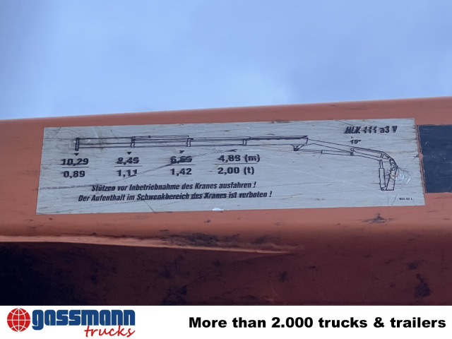 Unimog U400 4x4, Frontzapfwelle, Kipper, Kran MKG HKL - Billenőplatós teherautó, Darus autó: 4 kép. Unimog U400 4x4, Frontzapfwelle, Kipper, Kran MKG HKL - Billenőplatós teherautó, Darus autó: 4 kép.