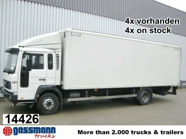 Volvo FL 6-12 4x2, 4x vorhanden! - Dobozos felépítményű teherautó: 1 kép. Volvo FL 6-12 4x2, 4x vorhanden! - Dobozos felépítményű teherautó: 1 kép.