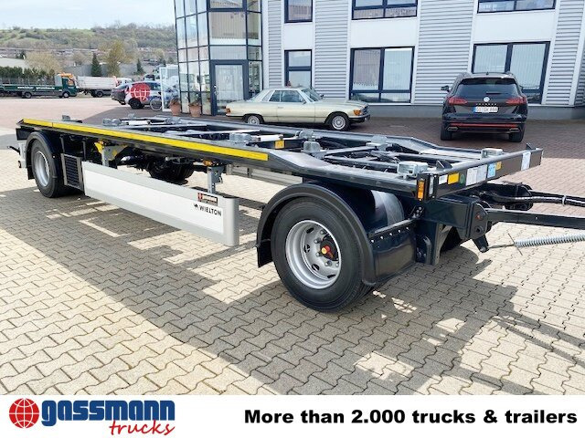 Új Multiliftes/ Konténerszállító pótkocsi Wielton PS2P70B Abrollanhänger bis 7,25 m Behälter: 12 kép. Új Multiliftes/ Konténerszállító pótkocsi Wielton PS2P70B Abrollanhänger bis 7,25 m Behälter: 12 kép.