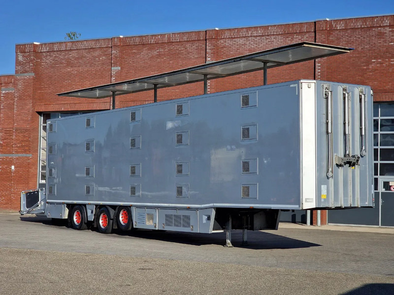 Berdex 2/3/4 deck Livestock trailer - Water & Ventilation - Loadlift - Lifting roof - Steering axle - Félpótkocsi állatszállító: 1 kép. Berdex 2/3/4 deck Livestock trailer - Water & Ventilation - Loadlift - Lifting roof - Steering axle - Félpótkocsi állatszállító: 1 kép.