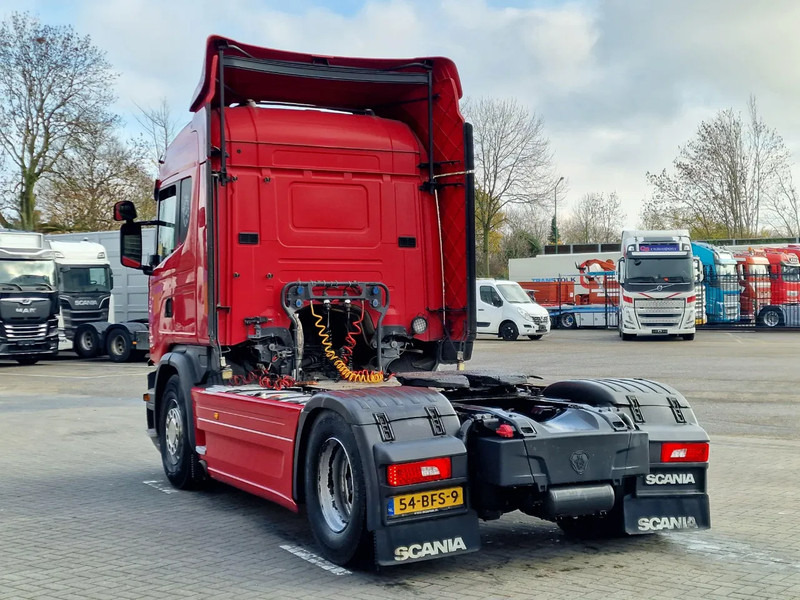Scania G450 Highline 4x2 - Retarder - Full spoiler - Euro 6 - Navi - Nyergesvontató: 5 kép. Scania G450 Highline 4x2 - Retarder - Full spoiler - Euro 6 - Navi - Nyergesvontató: 5 kép.