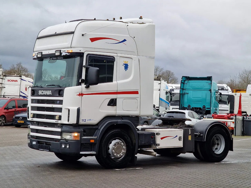 Scania R124-420 Topline 4x2 - Full air - Opti Cruise - Trailer Hitch - Nyergesvontató: 3 kép. Scania R124-420 Topline 4x2 - Full air - Opti Cruise - Trailer Hitch - Nyergesvontató: 3 kép.