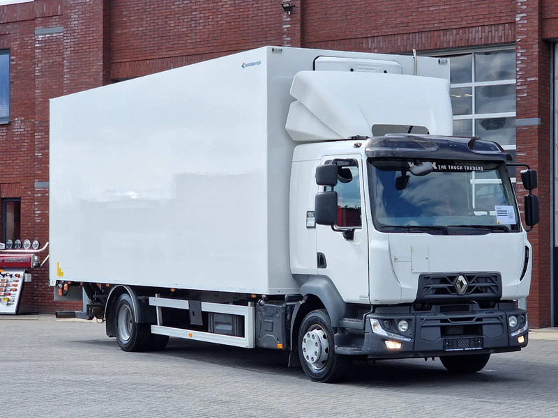 Renault D16 250 4x2 Box with side doors - Zepro loadlift - Euro 6 - Low KM - Sleepercab - Dobozos felépítményű teherautó: 1 kép. Renault D16 250 4x2 Box with side doors - Zepro loadlift - Euro 6 - Low KM - Sleepercab - Dobozos felépítményű teherautó: 1 kép.