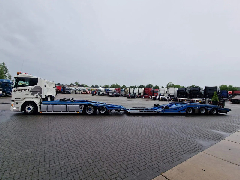 Scania R450 6x2 Trucktransporter GS Meppel + Trailer 2008 - Perfect condition - Retarder - Autószállító teherautó: 5 kép. Scania R450 6x2 Trucktransporter GS Meppel + Trailer 2008 - Perfect condition - Retarder - Autószállító teherautó: 5 kép.