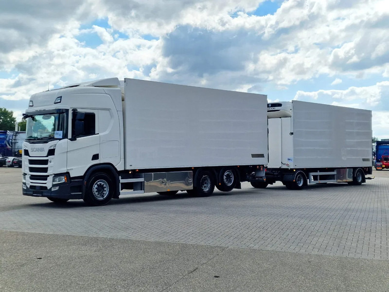 Scania R500 NGS 6x2*4 BussBygg Thermoking T-1000R frigo + 2020 HFR BussBygg trailer Thermoking T-1000R - Loadlift - Hőszigetelt teherautó: 3 kép. Scania R500 NGS 6x2*4 BussBygg Thermoking T-1000R frigo + 2020 HFR BussBygg trailer Thermoking T-1000R - Loadlift - Hőszigetelt teherautó: 3 kép.