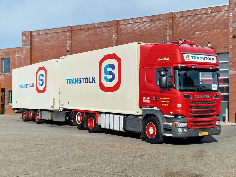 Scania R580 Topline 6x2*4 Frigo + Burg trailer - Retarder - Steering axle - Night clima - Hűtős teherautó: 1 kép. Scania R580 Topline 6x2*4 Frigo + Burg trailer - Retarder - Steering axle - Night clima - Hűtős teherautó: 1 kép.