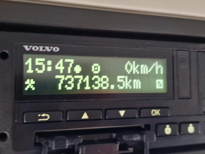 Rönkszállító teherautó, Darus autó Volvo FH 13.540 6x4 - HIAB / Loglift F125Z 80 Crane - Krane - Grua year 2019: 20 kép.