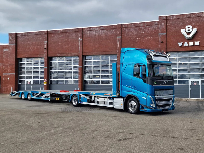 Volvo FH 500 4x2XL Cartransporter "Blyss" Low Kilometer!, in new condition! - Autószállító teherautó: 2 kép. Volvo FH 500 4x2XL Cartransporter "Blyss" Low Kilometer!, in new condition! - Autószállító teherautó: 2 kép.