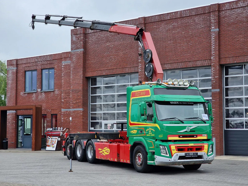 Volvo FMX 500 8x4*4 - HMF 2820 K5 Crane - Sawo Cable system - 3 sides Tipping - Euro 6 - Teherautó - kábelrendszer, Darus autó: 1 kép. Volvo FMX 500 8x4*4 - HMF 2820 K5 Crane - Sawo Cable system - 3 sides Tipping - Euro 6 - Teherautó - kábelrendszer, Darus autó: 1 kép.