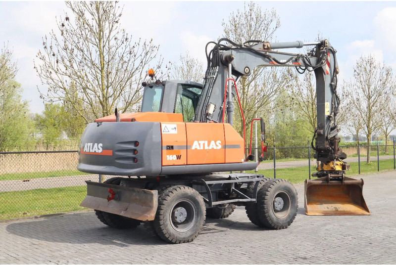 Gumikerekes kotró Atlas 160W | ROTOTILT | GRIPPER | BUCKET | DOZER BLADE: 6 kép.