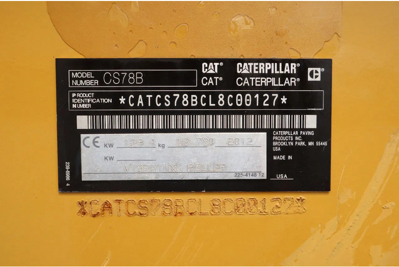 Henger Caterpillar CS78B | TRIMBLE GPS | GOOD CONDITION: 20 kép. Henger Caterpillar CS78B | TRIMBLE GPS | GOOD CONDITION: 20 kép.