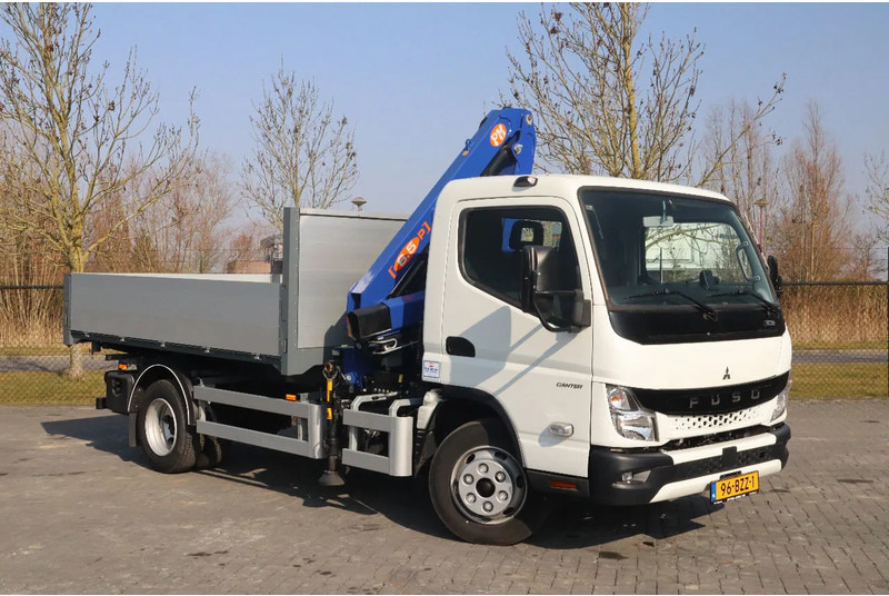 FUSO Canter 7C18 | 4X2 | 3-WAY TIPPER | PM 6.5 KRAN /CRANE - Darus autó: 4 kép. FUSO Canter 7C18 | 4X2 | 3-WAY TIPPER | PM 6.5 KRAN /CRANE - Darus autó: 4 kép.