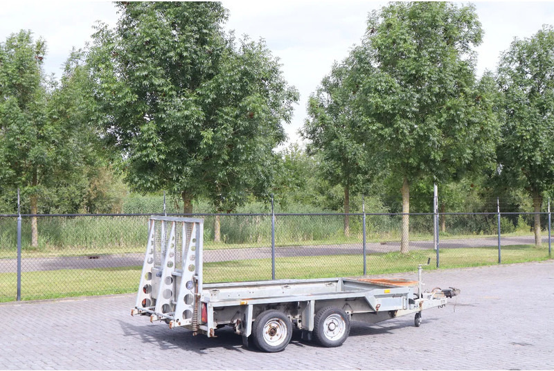 IFOR WILLIAMS GX105HD | 3.500 KG | TANDEM AXLE | MACHINE TRANSPORT - Platós pótkocsi: 2 kép. IFOR WILLIAMS GX105HD | 3.500 KG | TANDEM AXLE | MACHINE TRANSPORT - Platós pótkocsi: 2 kép.