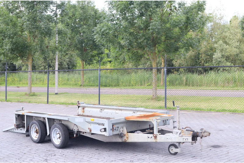IFOR WILLIAMS GX105HD | 3.500 KG | TANDEM AXLE | MACHINE TRANSPORT - Platós pótkocsi: 5 kép. IFOR WILLIAMS GX105HD | 3.500 KG | TANDEM AXLE | MACHINE TRANSPORT - Platós pótkocsi: 5 kép.