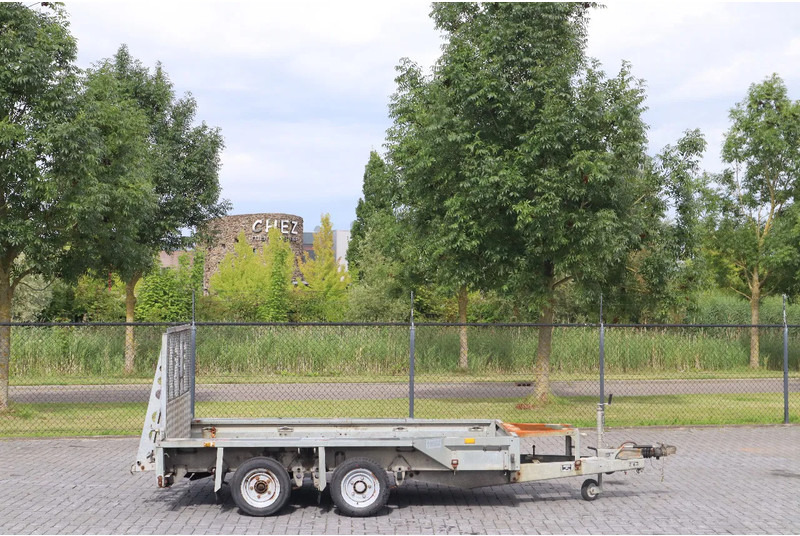 IFOR WILLIAMS GX105HD | 3.500 KG | TANDEM AXLE | MACHINE TRANSPORT - Platós pótkocsi: 1 kép. IFOR WILLIAMS GX105HD | 3.500 KG | TANDEM AXLE | MACHINE TRANSPORT - Platós pótkocsi: 1 kép.