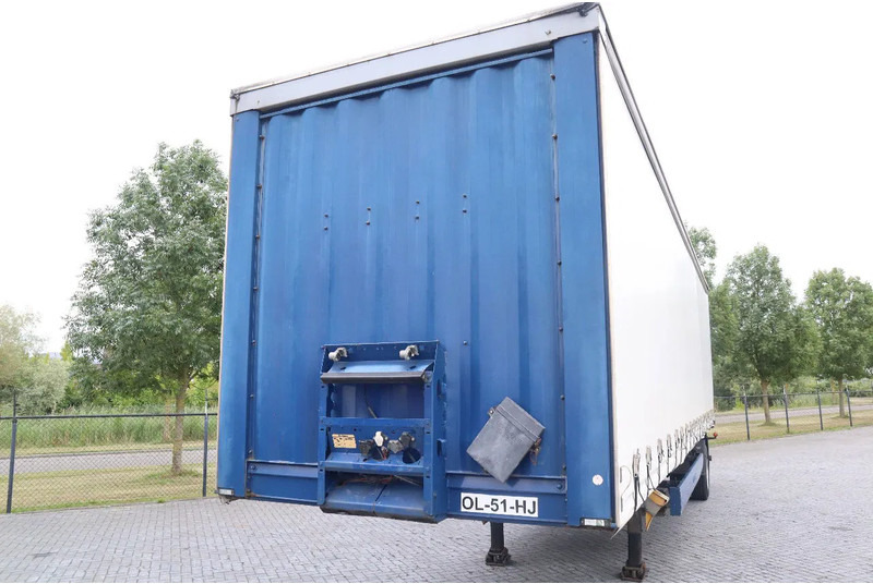 Krone SEP 10 | CITY TRAILER | STEERING AXLE | NEW CURTAINS - Ponyvás félpótkocsi: 5 kép. Krone SEP 10 | CITY TRAILER | STEERING AXLE | NEW CURTAINS - Ponyvás félpótkocsi: 5 kép.