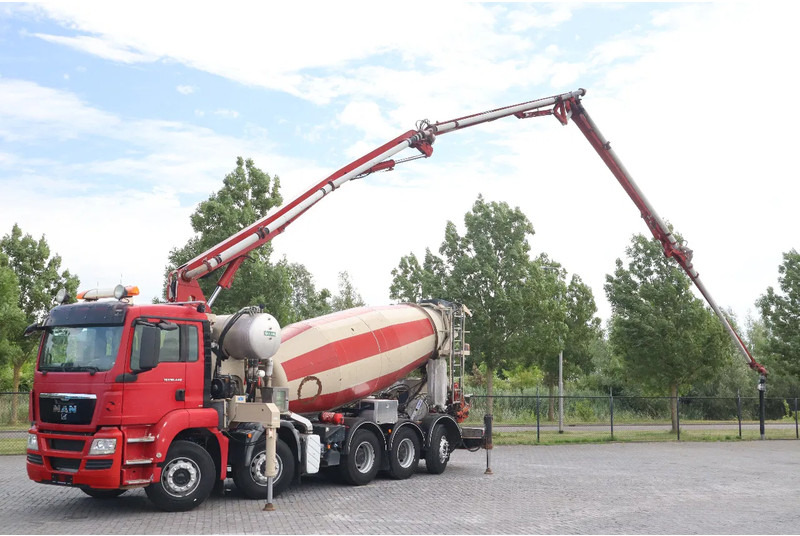 MAN TGS 50.440 | 10X4*6 | SARAKA 28 METER | 8M3 MIXER - Betonpumpa: 1 kép. MAN TGS 50.440 | 10X4*6 | SARAKA 28 METER | 8M3 MIXER - Betonpumpa: 1 kép.