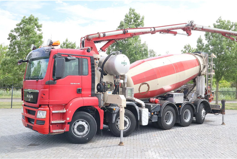 MAN TGS 50.440 | 10X4*6 | SARAKA 28 METER | 8M3 MIXER - Betonpumpa: 3 kép. MAN TGS 50.440 | 10X4*6 | SARAKA 28 METER | 8M3 MIXER - Betonpumpa: 3 kép.