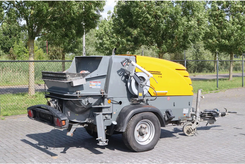 Putzmeister P718 TD | CONCRETE PUMP | LOW HOURS - Stabil betonszivattyú: 3 kép. Putzmeister P718 TD | CONCRETE PUMP | LOW HOURS - Stabil betonszivattyú: 3 kép.