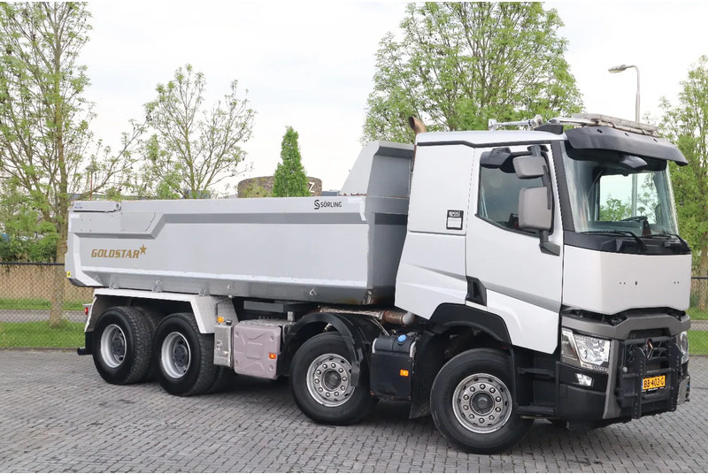 Renault C520 | 8X4 | RETARDER | BIG AXLES | 154.000 KM | EURO 6 - Billenőplatós teherautó: 3 kép. Renault C520 | 8X4 | RETARDER | BIG AXLES | 154.000 KM | EURO 6 - Billenőplatós teherautó: 3 kép.